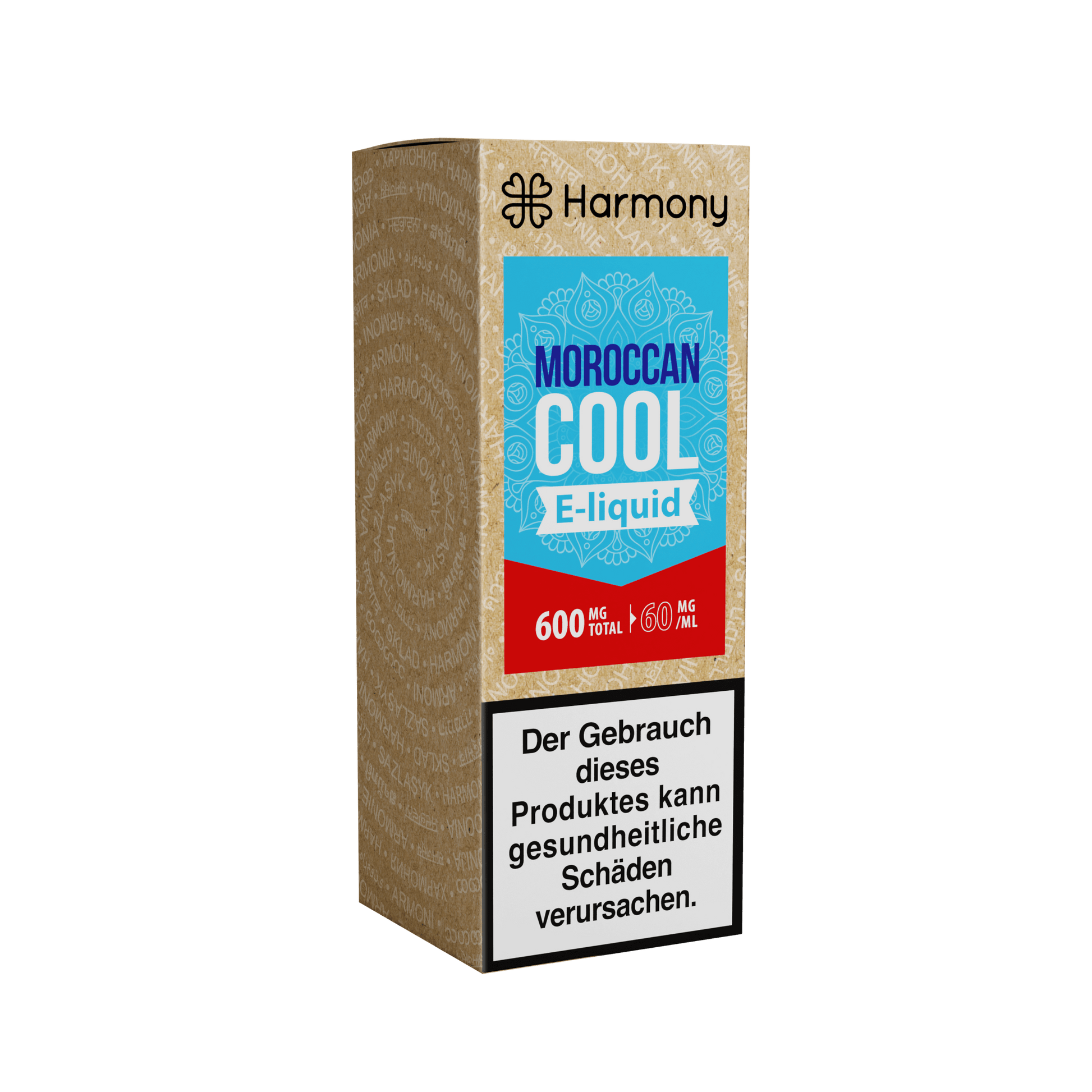 Harmony Moroccan Cool CBD Liquid 600mg