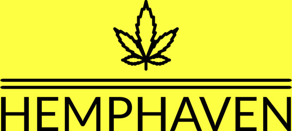 Hemphaven Logo Rechteckig mit gelbem Hintergrund