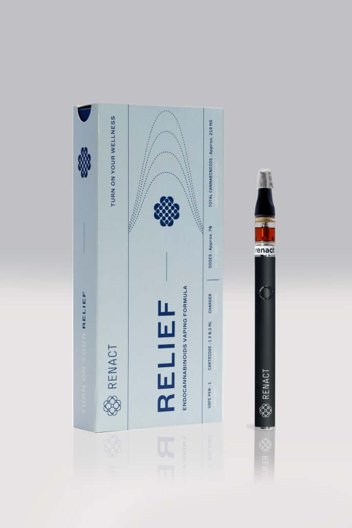 Renact Advanced Cannabinoid-Vape-System (Rest/Relief + Pen)