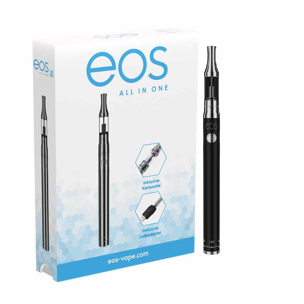 eos vape schwarz Verpackung mit Pen