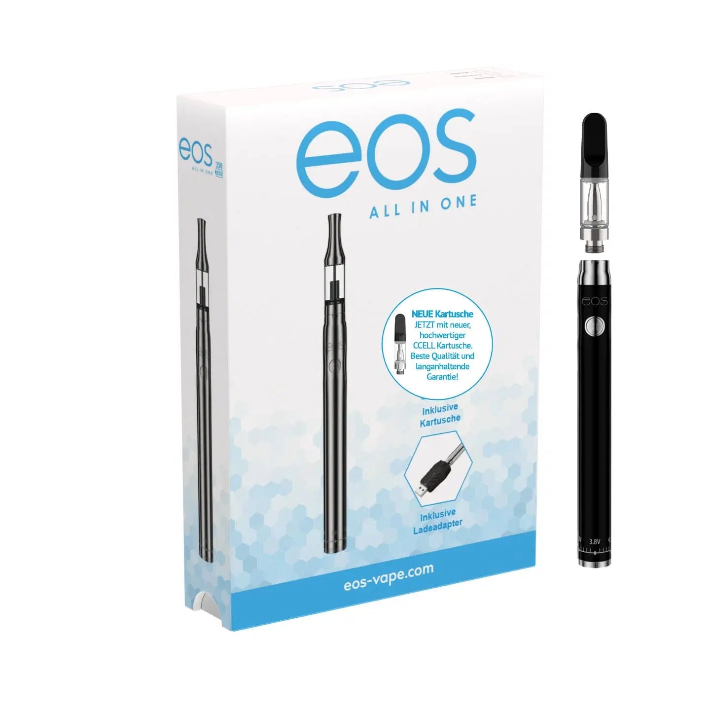 eos Vape Pen 350mAh – Batterie mit Kartusche