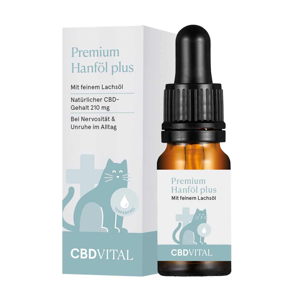 CBD Vital Hanfoel Katze